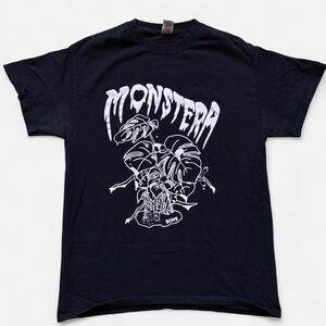 Monster-high Women's Black and Navy T-shirt